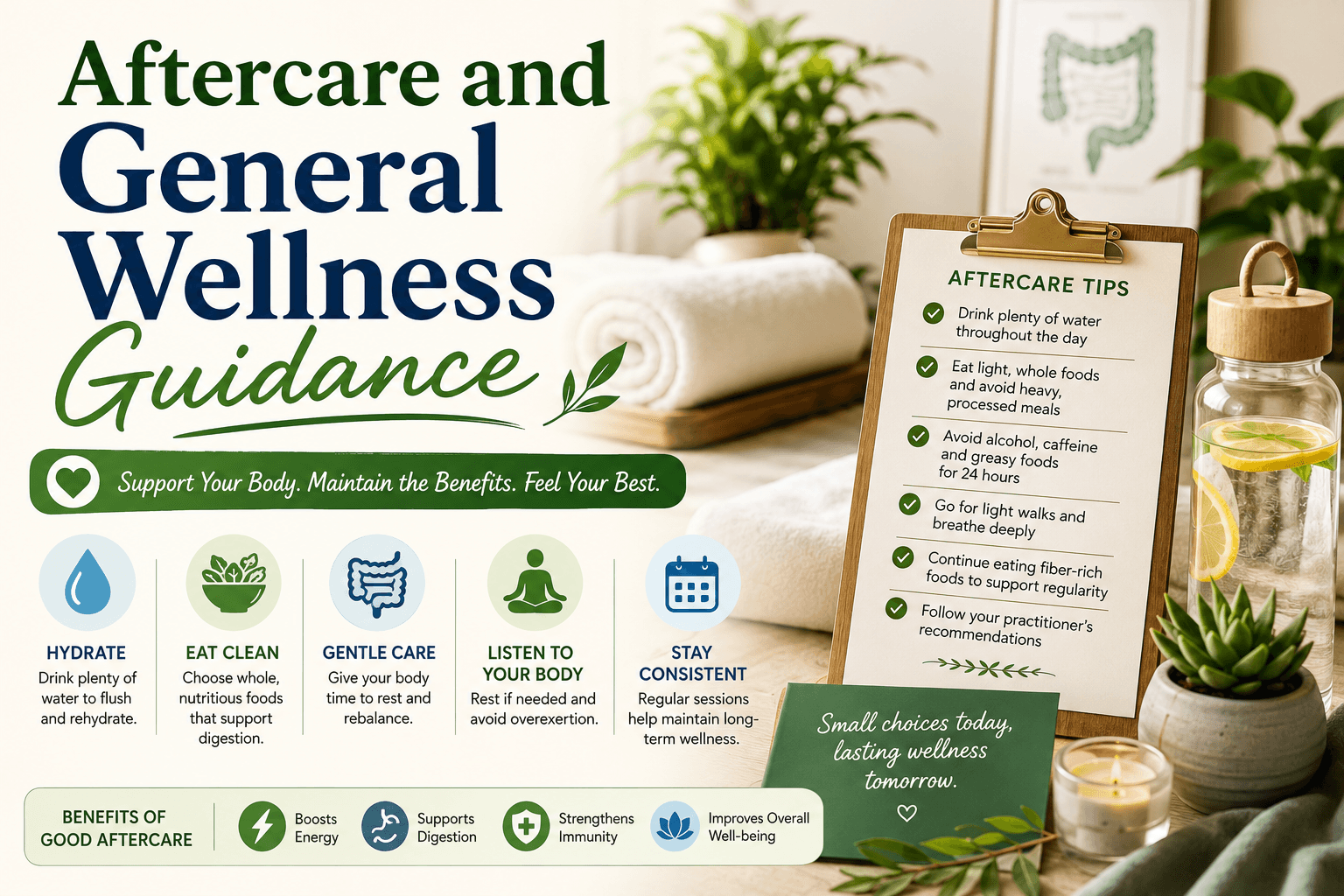 Aftercare and General Wellness Guidance